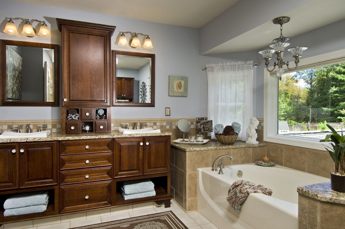 Kitchen and Bath World custom bathroom design