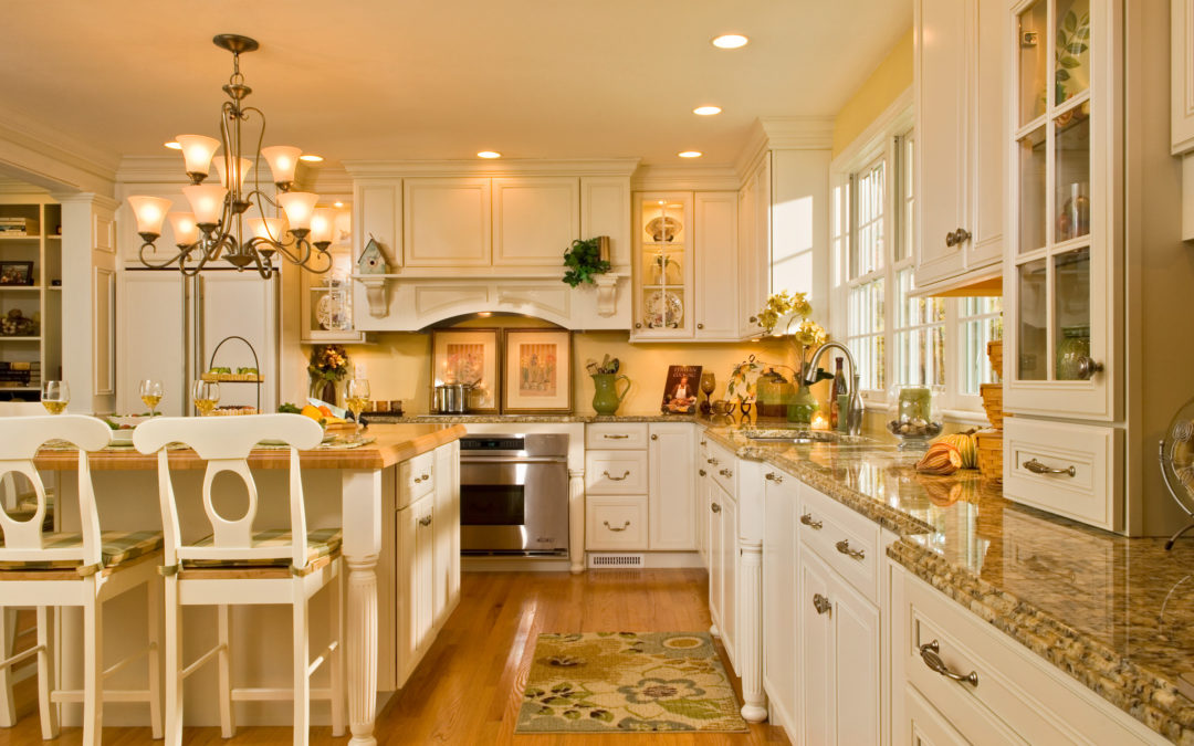 bright kitchen view of stove and sink