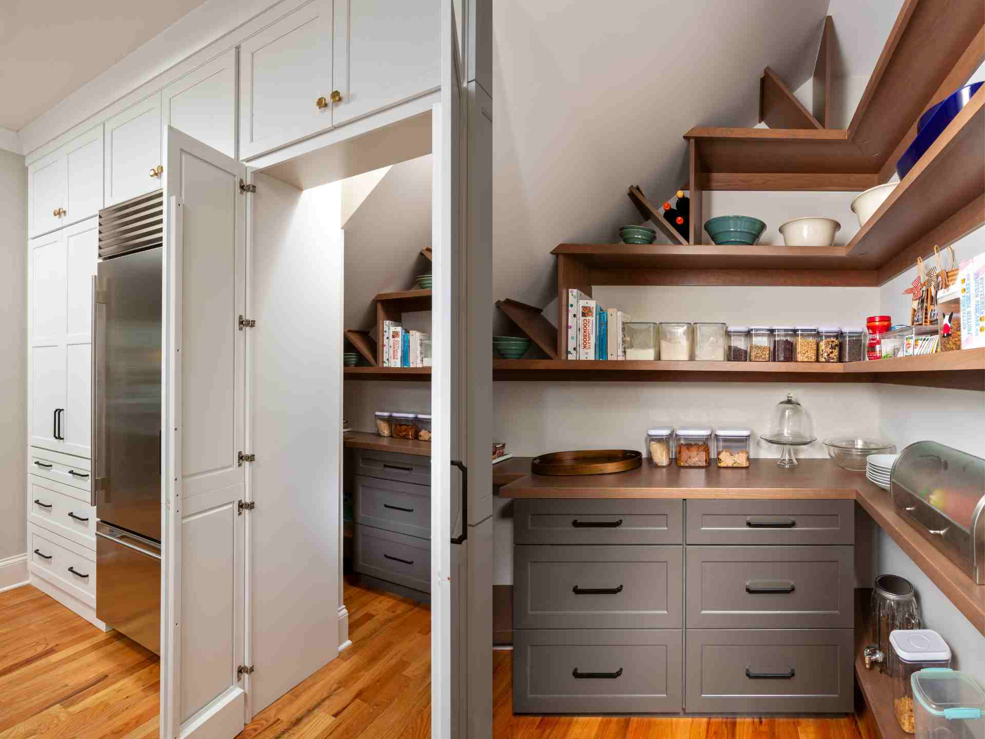 Hidden Kitchen Pantry